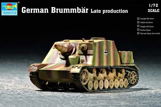 Trumpeter 07212 Brummbar allemand, production tardive (1/72)