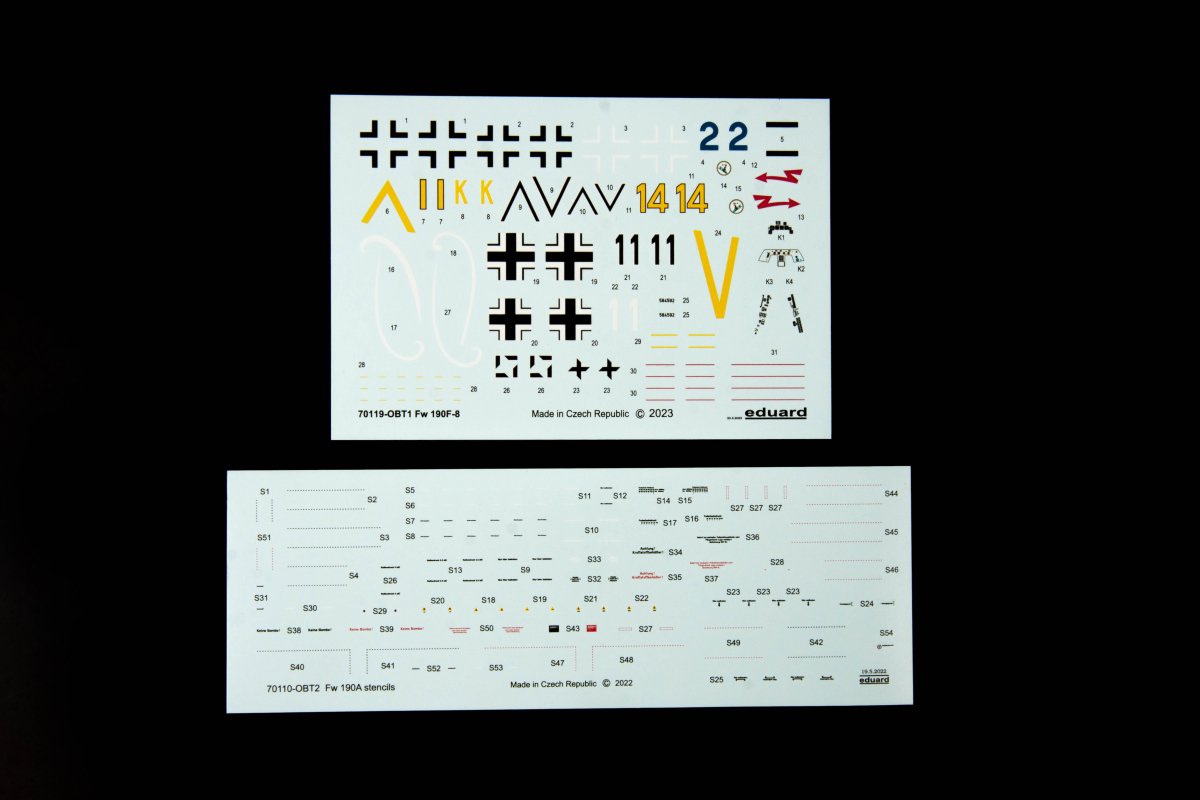 Eduard 70119 Fw 190F-8 Édition ProfiPACK au 1/72  – image 9