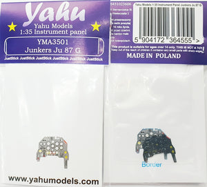 Yahu YMA3501 Junkers Ju-87 G (Bordure) 1/35