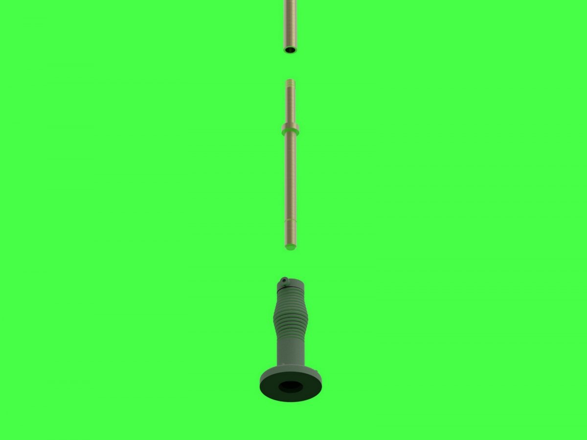 Antenne moderne GM-35-016 AT-1011/U HF pour KTO Rosomak et autres véhicules (1/35) – image 2
