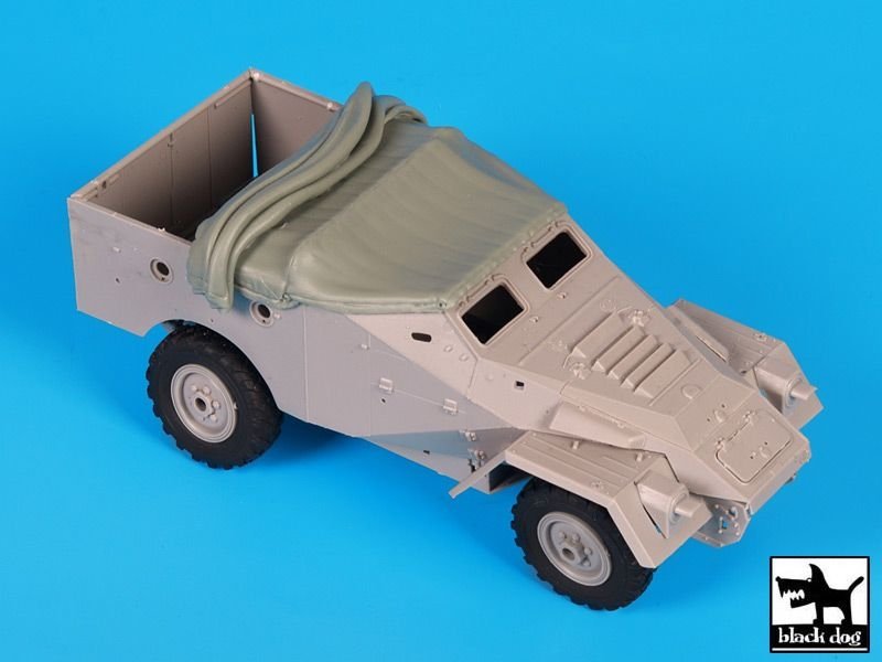 Black Dog T35134 BTR 40 toile roulée 1/35  – image 5