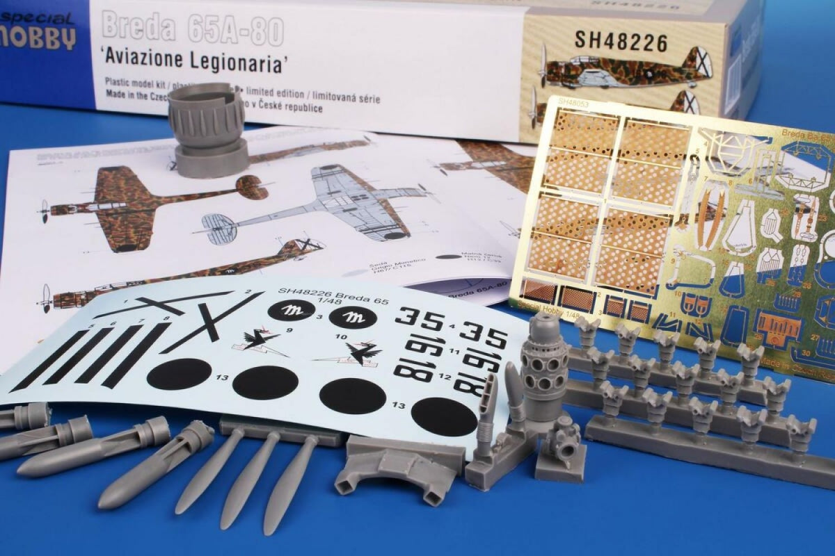 Special Hobby 48226 Breda 65A-80 Aviazione Legionaria 1/48 – zdjęcie 8
