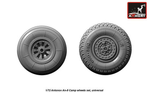 Roues de campement pour Antonov An-8 (Armory Models AW72027) à l&amp;#39;échelle 1/72 – immagine 3