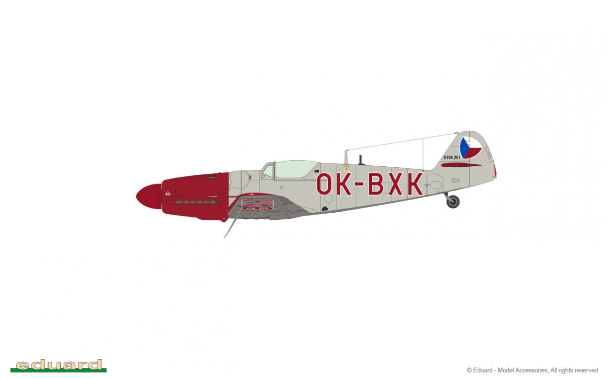 Eduard 7471 Avia S-199 verrière bulle 1/72 – image 12