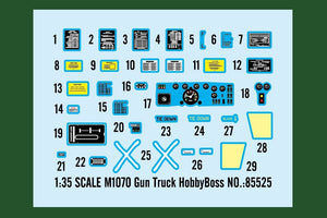 Camion armé Hobby Boss 85525 M1070 au 1/35 – image 17