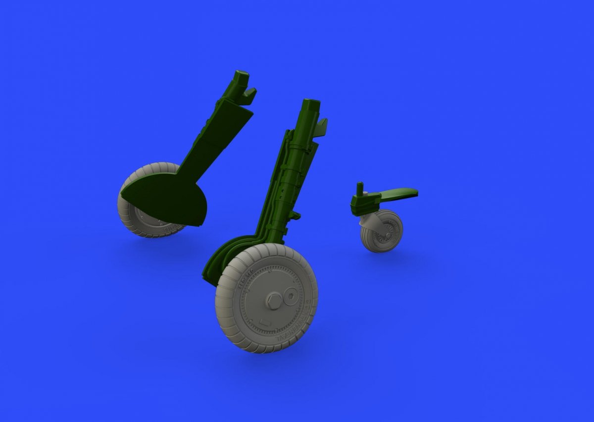 Roues Eduard 648400 Bf 109G-6 TAMIYA 1/48