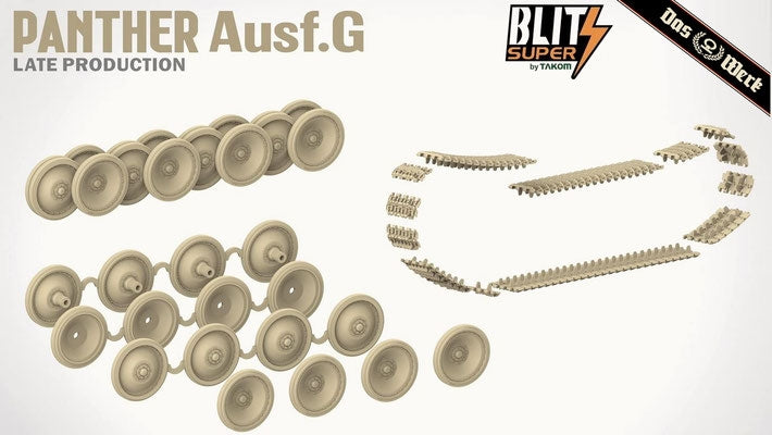 Das Werk DW35041 Panther Ausf.G Production tardive SUPER BLITZ 1/35 – Bild 7