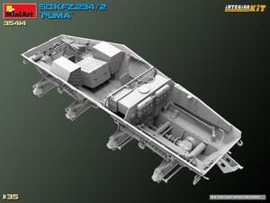 MiniArt 35414 Sd.Kfz. 234/2 PUMA. KIT INTÉRIEUR 1/35  – immagine 36