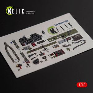 Décalcomanies 3D intérieures KELIK K48016 P-47D « Thunderbolt » pour maquette Italeri/Academy au 1/48 – Bild 2