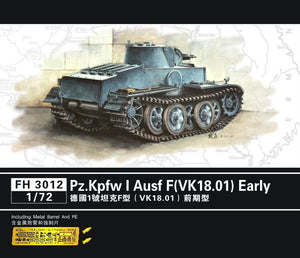 Flyhawk FH3012 Pz. Kpfw I Ausf F (VK.18.01) Début 1/72