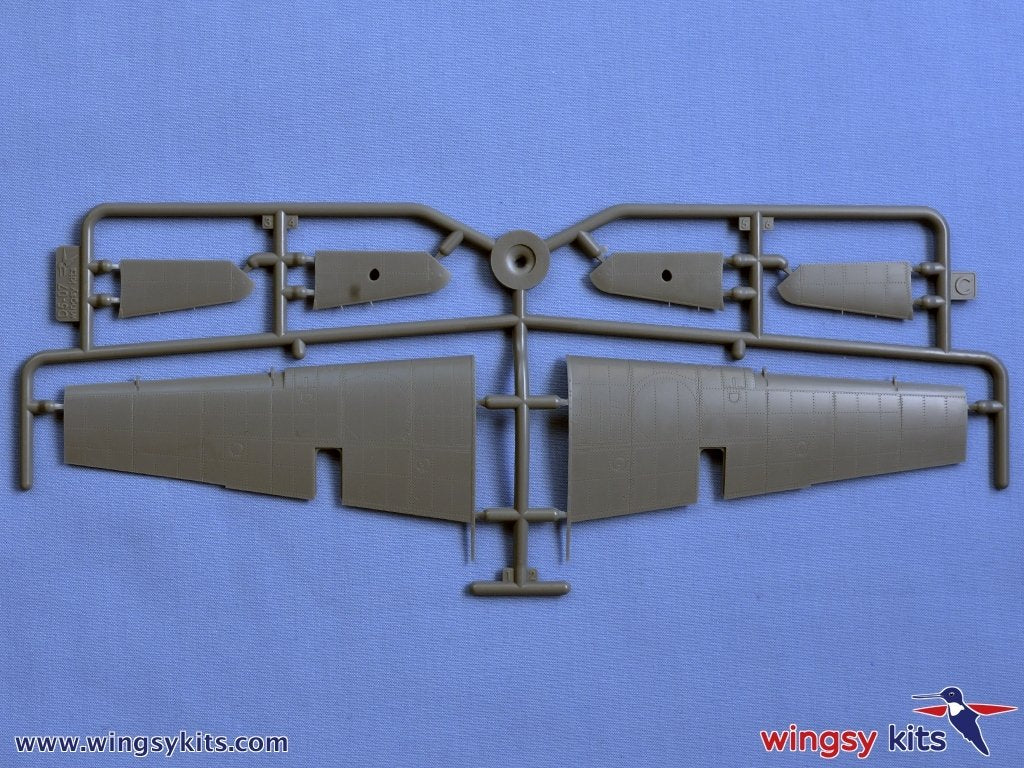 Maquette Wingsy D5-07 Chasseur allemand de la Seconde Guerre mondiale MESSERSCHMITT Bf 109 E-1 1/48 – image 5