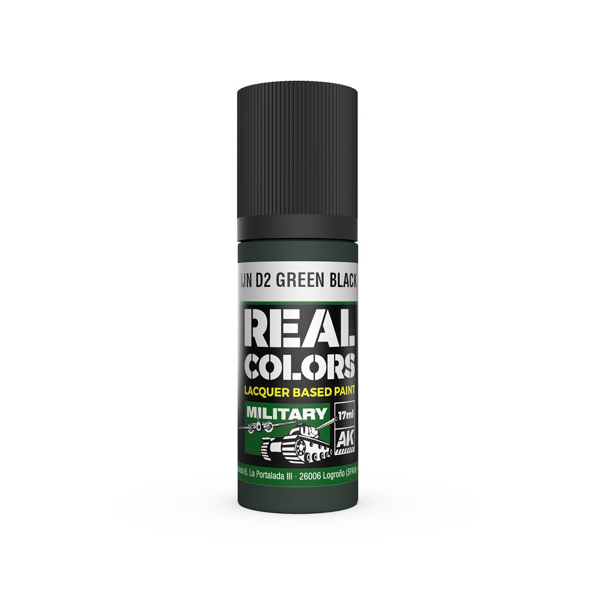 AK Interactive RC955 IJN D2 Vert Noir 17 ml – image 3
