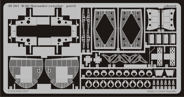 Eduard 48561 B-26 extérieur 1/48 (MONOGRAMME, REVELL) – immagine 3