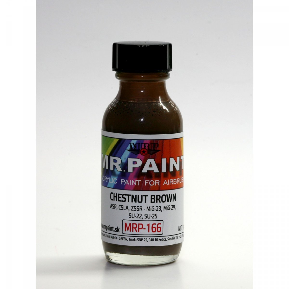 Peinture MR. Paint MRP-166 Châtaigne 30 ml – immagine 2