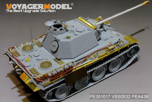 Kit de mise à niveau de base Voyager Model PE351017, Panther G allemand de la Seconde Guerre mondiale (version précoce) (pour TAKOM 2119/2134), échelle 1/35  – image 9