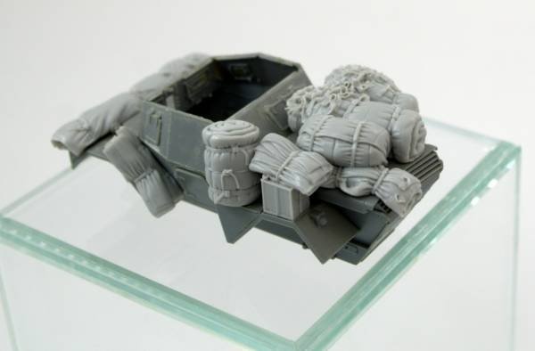 Ensemble de rangement Panzer Art RE35-597 pour Daimler « Dingo » au 1/35 – image 2