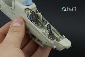 Intérieur imprimé en 3D et coloré sur papier décalcomanie (KittyHawk) pour AH-1Z Zulu Cobra/Viper de Quinta Studio QD+48535 (avec pièces en résine imprimées en 3D) à l&amp;#39;échelle 1/48 – Bild 10