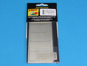 Aber 25011 Jupes latérales pour Panther G/Jagdpanther (1/25)  – image 6