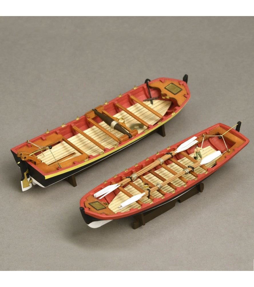 ARTESANIA LATINA 22901 Santisima Trinidad Trafalgar Ed. 1805 + figurki + miedziane poszycie 1/84