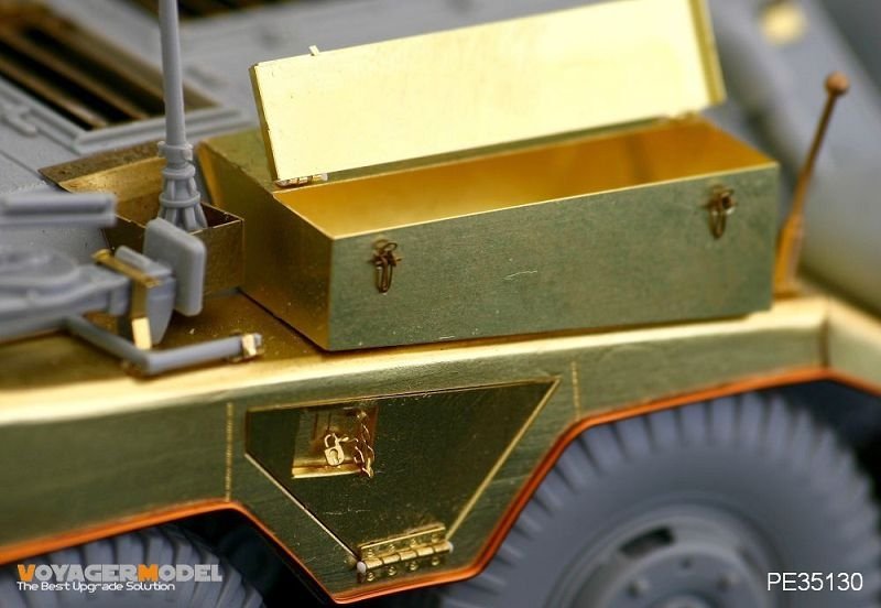 Voyager modèle PE35130 Sd.Kfz 234/2 Puma 8 Rad (pour DRAGON 6256) 1/35  – image 4