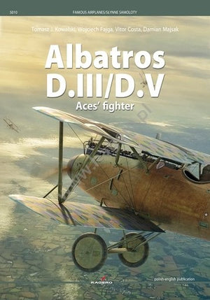 Kagero 5010 Albatros D.III/DV Chasseur des Aces EN/PL