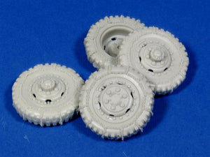 Panzer Art RE35-136 Roues de route avec chaînes pour M3 « Scout Car » 1/35