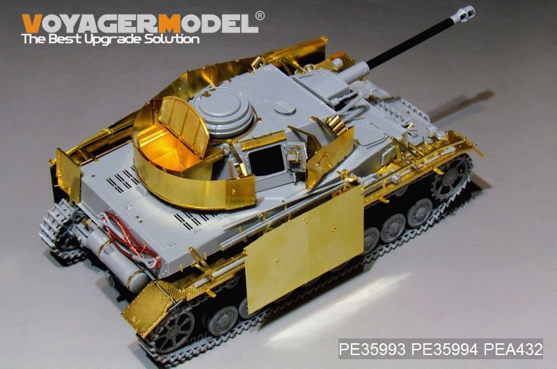 Voyager Model PE35993 WWII German Pz.Kpfw.IV Ausf.G（LateProduction）Basic For Border 35001 1/35 – zdjęcie 10