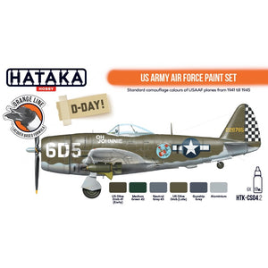 Coffret de peinture Hataka HTK-CS04.2 US Army Air Force (6 x 17 ml) – image 3