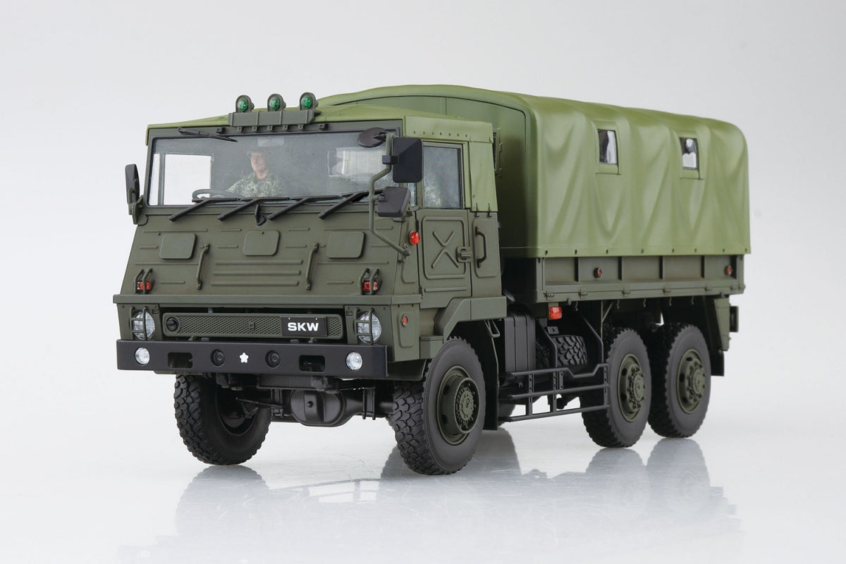 Aoshima 05894 Isuzu SKW-464 MILITAIRE N° 2 Camion 3,5 t 1/35 – immagine 4