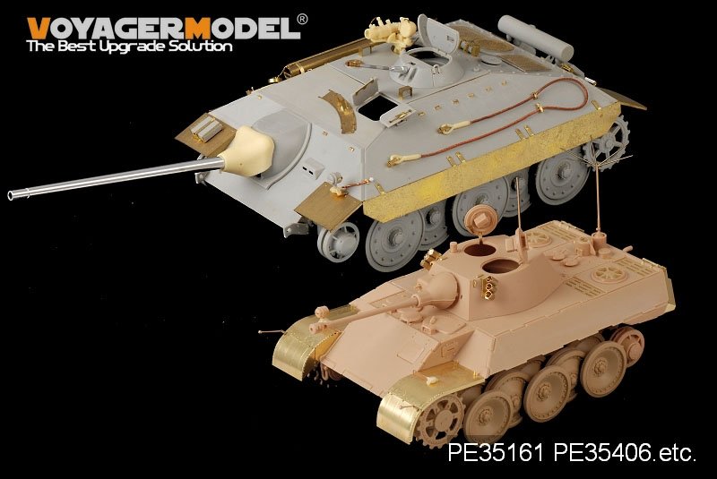 Maquette Voyager PE35161 Chasseur de chars E-25 de la Seconde Guerre mondiale pour TRUMPETER 00383 1/35 – image 8