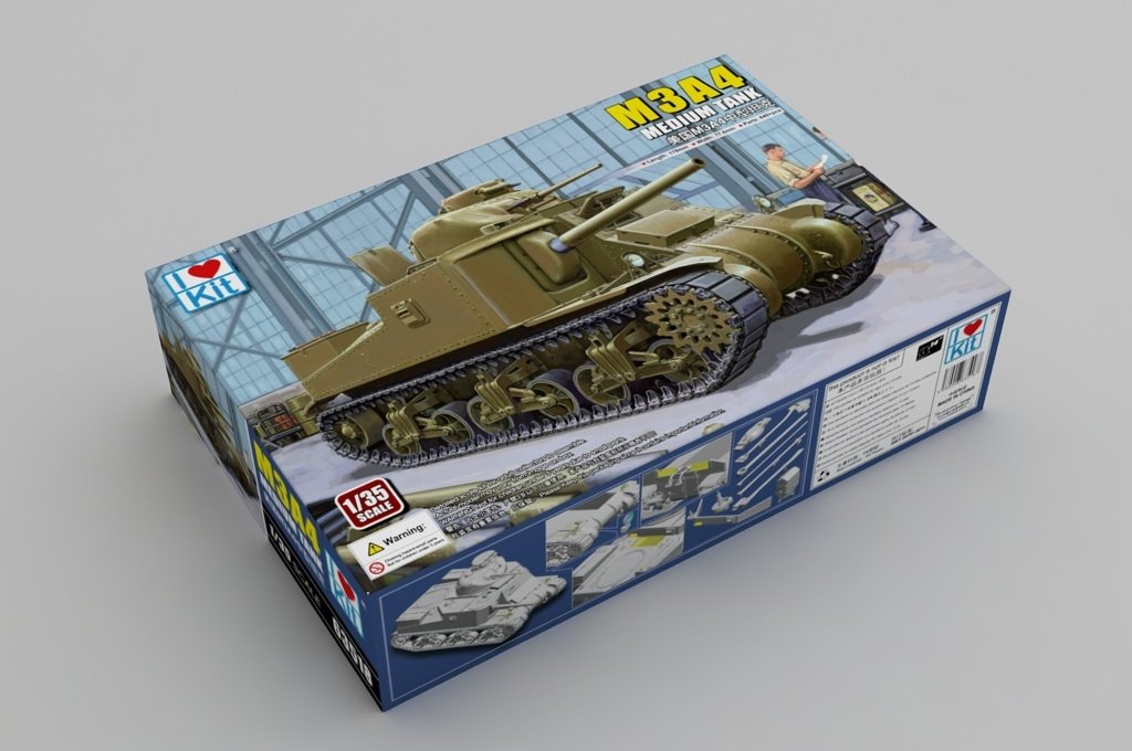 J&amp;#39;adore le kit 63518 M3A4 Char moyen 1/35 – immagine 2