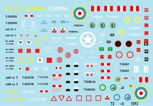 Star Decals 72-A1093 : Chars Sherman britanniques en Italie. Sherman Mk IIA (76 mm), Sherman Mk III, Sherman Mk III DD. Échelle 1/72. – immagine 2