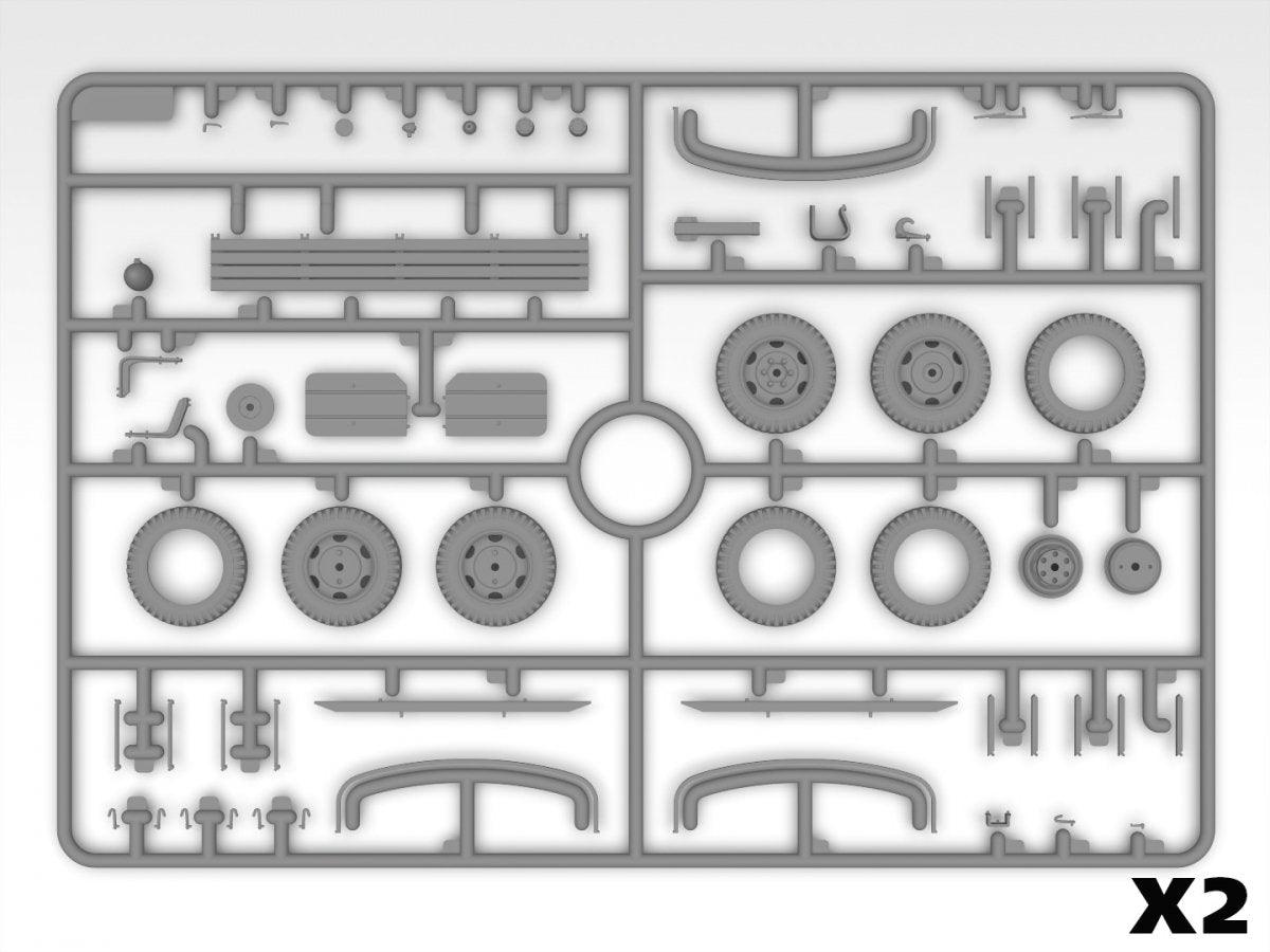 ICM 35596 BM-13-16 sur châssis G7107 avec équipage soviétique 1/35 – immagine 8