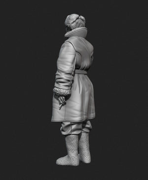 Panzer Art FI35-129 Officier de char soviétique en manteau de peau de mouton n° 1 1/35 – imagen 2
