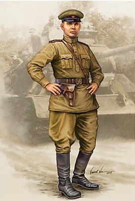 Trumpeter 00704 Officier soviétique de la Seconde Guerre mondiale Vol. 2 (1/16) 
