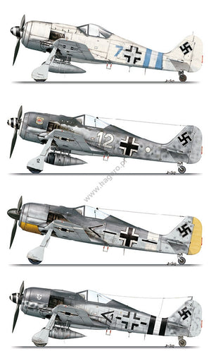 Kagero 15035 Fw 190s au-dessus de l&amp;#39;Europe, partie I (décalcomanies) EN/PL – Bild 8