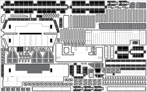 Pontos 35006F1 USS CV-9 Essex 1943 Kit de détails (1/350) – image 18