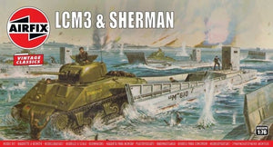 Airfix 03301V LCM3 et char Sherman 1/76