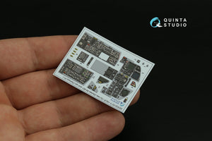 Intérieur imprimé en 3D et coloré sur papier décalcomanie pour F-15C Late/F-15J Late (Tamiya) (petite version) Quinta Studio QDS-32157 – image 10