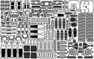 Pontos 35022F1 BISMARCK 1941 Kit de détails (1/350) – image 23