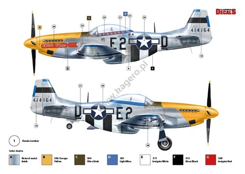 Kagero KD48004 P-51 D/K Mustang partie 1 1/48 – image 2