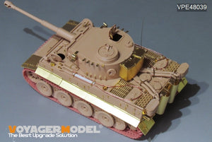 Maquette Voyager VPE48039 Tiger I allemand de la Seconde Guerre mondiale, première production, pour USTAR NO-006, échelle 1/48 – image 3