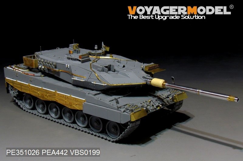 Maquette Voyager PE351026 Leopard 2A6 allemand moderne de base pour Border BT-002 1/35 – image 12