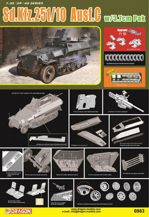 Dragon 6983 Sd.Kfz.251/10 Ausf.C avec piste magique 1/35 – immagine 2