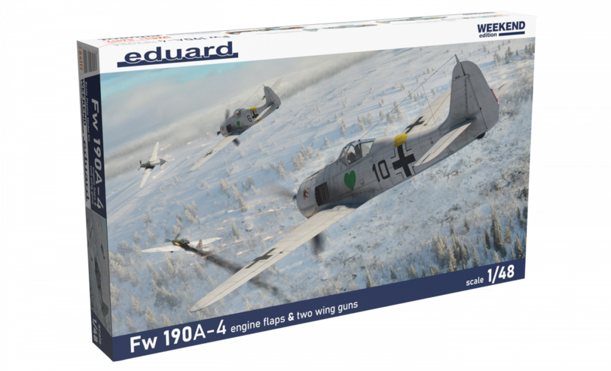 Eduard 84117 Fw 190A-4 avec volets moteur et ailes à 2 mitrailleuses, échelle 1/48 – image 2