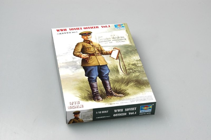 Trumpeter 00703 Officier soviétique de la Seconde Guerre mondiale Vol.1 (1/16) – Bild 2