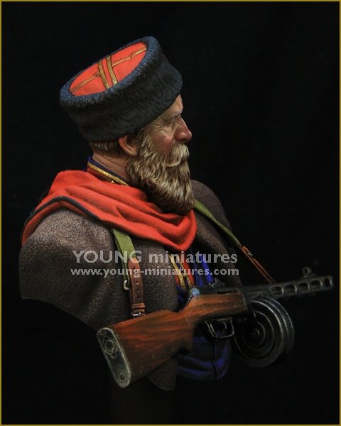 Young Miniatures YM1858 RUSSIAN COSSACK WWII 1/10 – zdjęcie 8