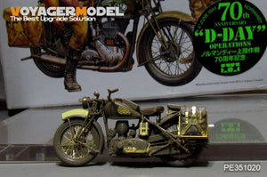 Kit d&amp;#39;amélioration Voyager Model PE351020 pour moto militaire britannique BSA M20 de la Seconde Guerre mondiale, compatible avec la maquette TAMIYA 35316 au 1/35 – Bild 4