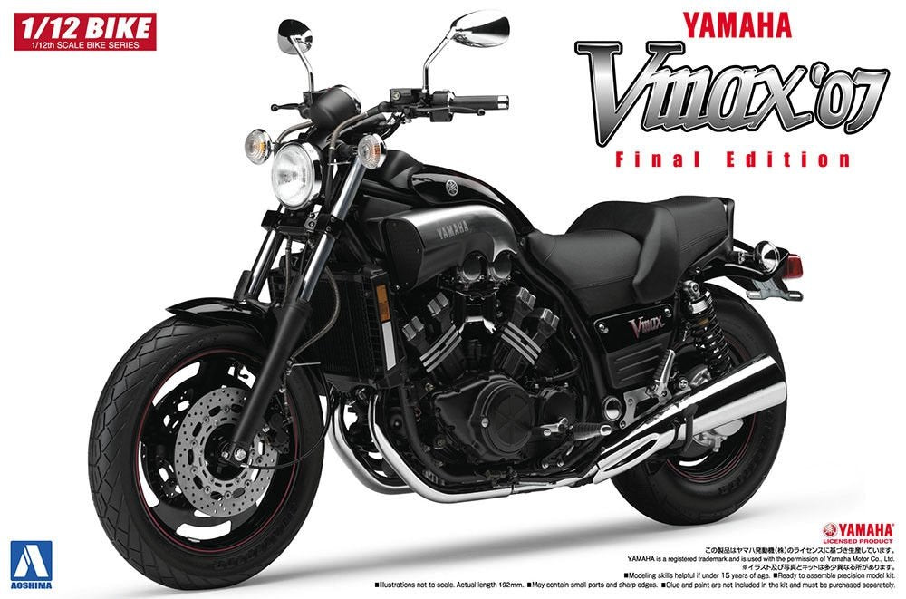 Aoshima 05165 YAMAHA VMAX07 ÉDITION FINALE (1/12)