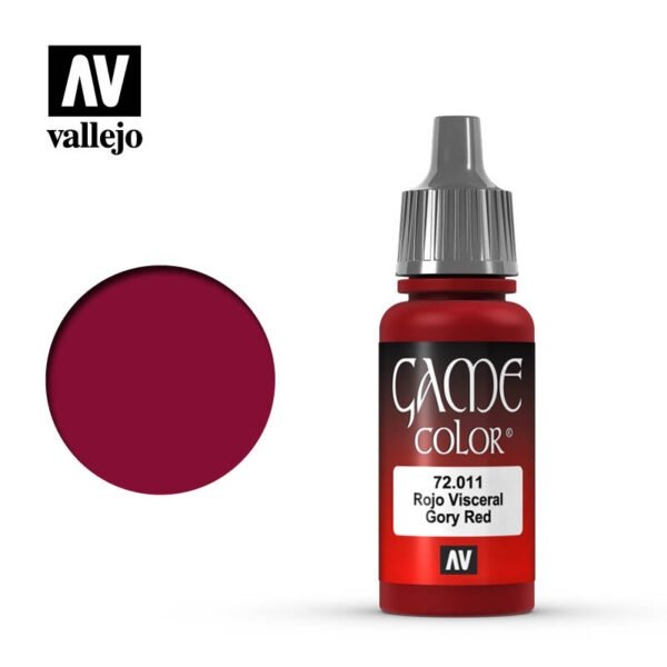 Vallejo 72011 Game Color - Rouge Sanglant 18 ml